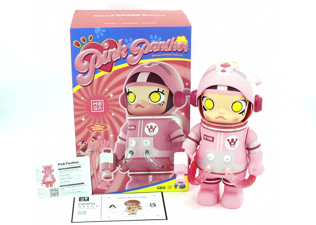 P0P MART MEGA Series Pink Panther Trendy Figure 400%
