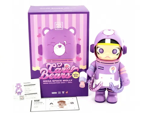 P0P MART MEGA Series Sharing Bear Trendy Figure 400%