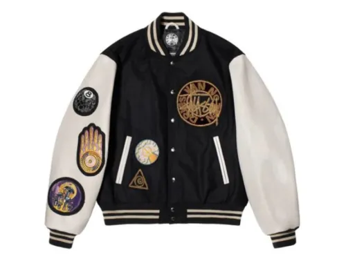 Dries Van Noten x Stussy FW Varsity Jacket