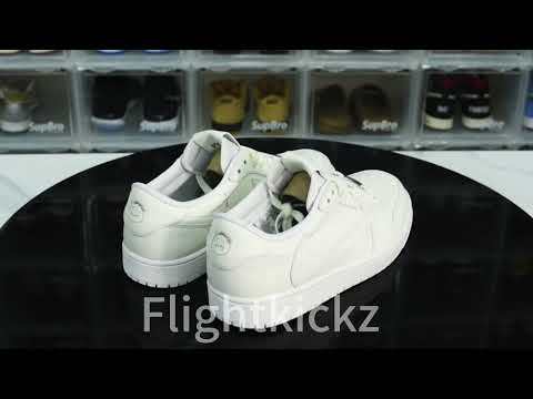 Travis Scott x Air  Jordan 1 Retro Low OG SP Michael Rubin White Party (Friends and Family)