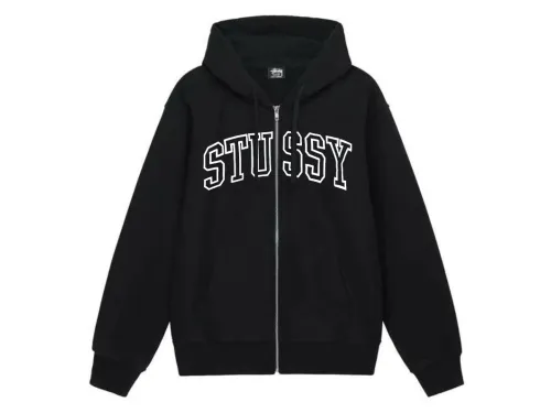 Stussy22SS Crown Crew Neck Pullover Hoodie