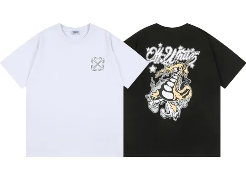 Off-White Virgil Abloh Dragon Skate. Skate T-Shirt