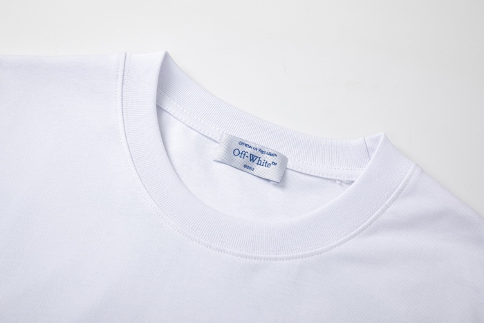 Off-White Green Blue Arrow T-Shirt