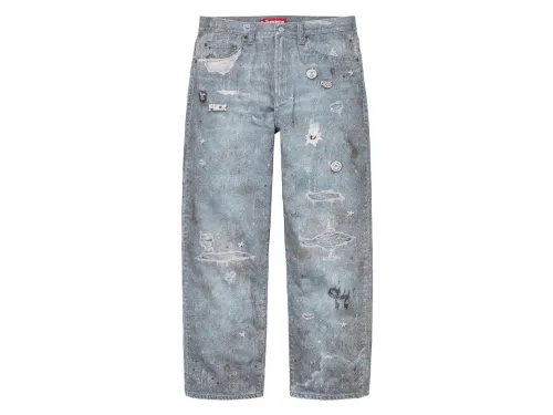 Suprem3 HJR TROMPE L'OEIL LOOSE FIT Jeans