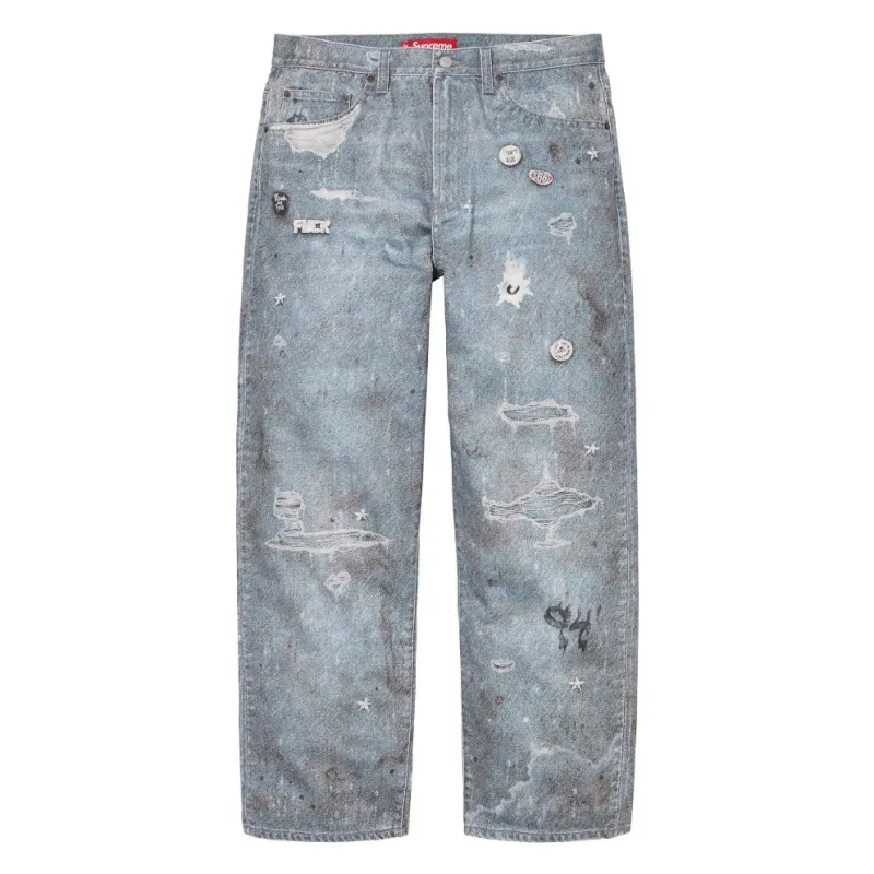 Suprem3 HJR TROMPE L'OEIL LOOSE FIT Jeans