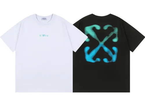 Off-White Green Blue Arrow T-Shirt
