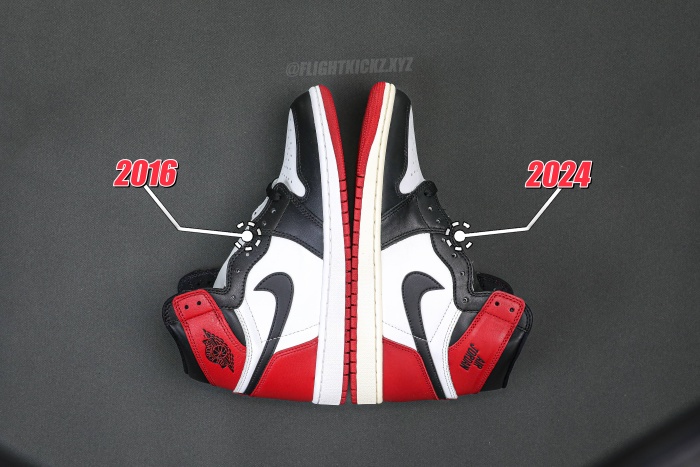 Air Jordan 1  Retro High OG Black Toe Reimagined (Ln5 A1)