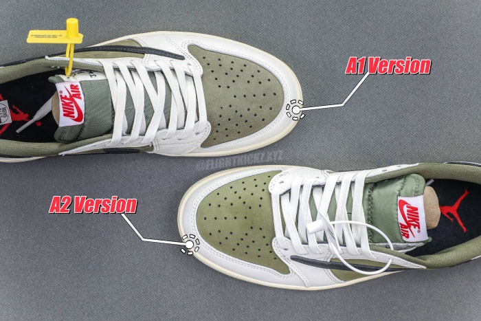 Travis Scott x Air Jordan 1 ' Medium Olive' (LN5 A1 Batch)