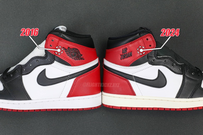 Air Jordan 1  Retro High OG Black Toe Reimagined (Ln5 A1)