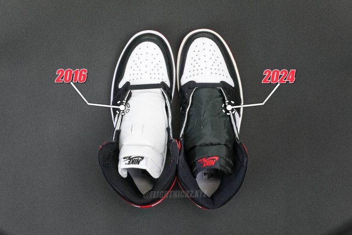 Air Jordan 1  Retro High OG Black Toe Reimagined (Ln5 A1)