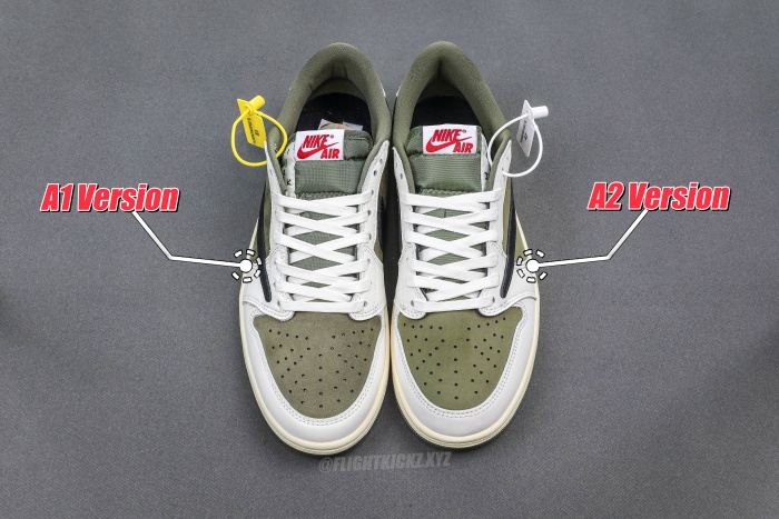 Travis Scott x Air Jordan 1 ' Medium Olive' (LN5 A1 Batch)