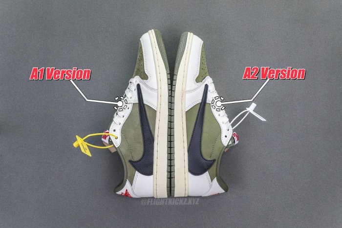 Travis Scott x Air Jordan 1 ' Medium Olive' (LN5 A1 Batch)
