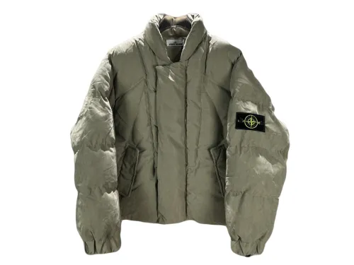 Stone 1sland Deconstructed silhouette short high street cotton jacket