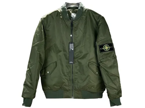 Stone 1sland Medallion Pilot Padded Jacket