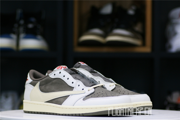 US Warehouse:Travis Scott x Air Jordan 1 Low OG  Reverse Mocha