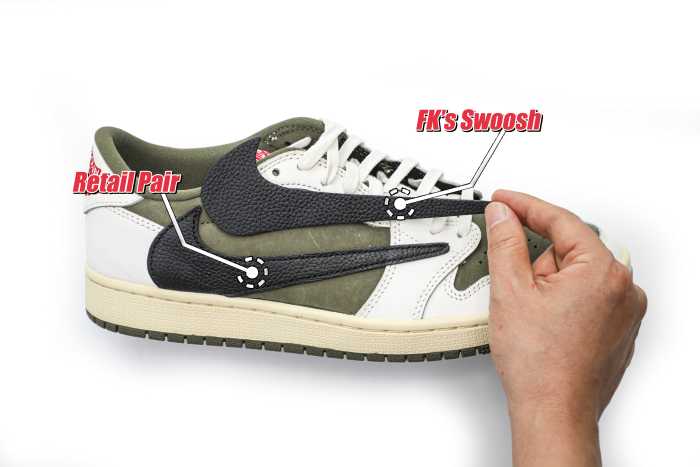 US Warehouse:Travis Scott x Air Jordan 1 ' Medium Olive'