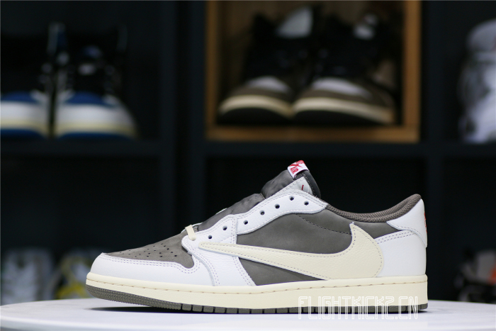 US Warehouse:Travis Scott x Air Jordan 1 Low OG  Reverse Mocha