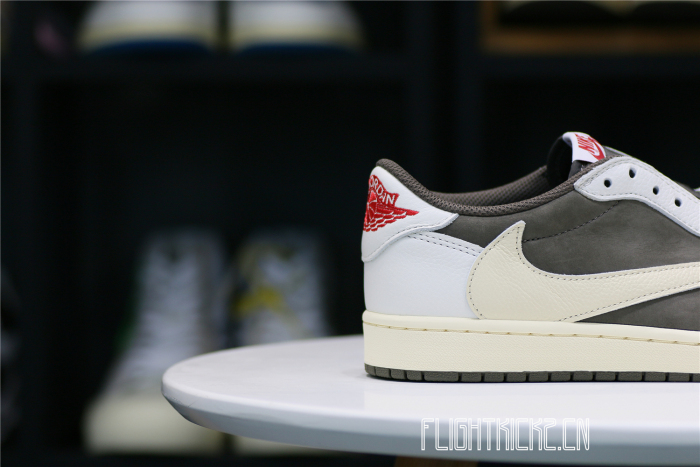 US Warehouse:Travis Scott x Air Jordan 1 Low OG  Reverse Mocha