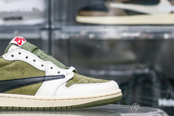 US Warehouse:Travis Scott x Air Jordan 1 ' Medium Olive'
