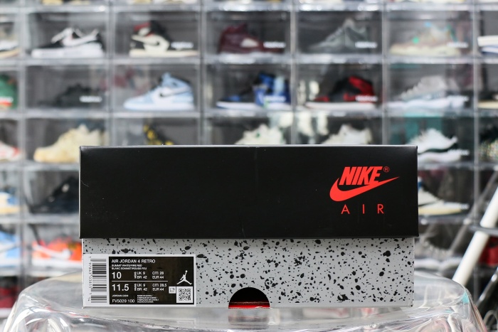 Air Jordan 4 Retro OG 'White Cement' 2025 (Ln5 A1)