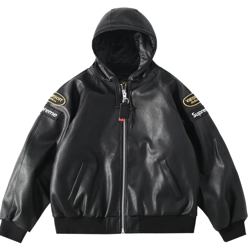 Supreme x Vans0n Leathers FW24 Jacket