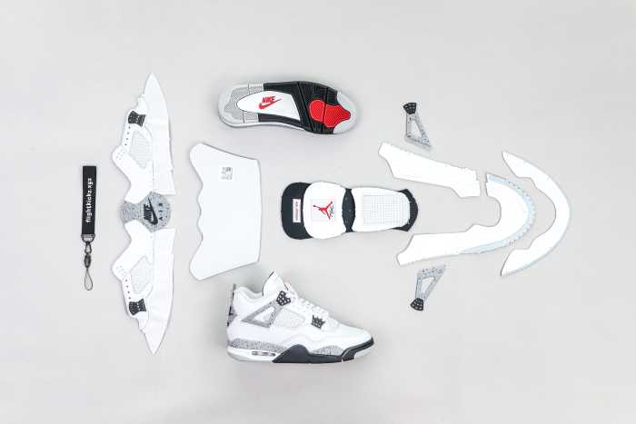 Air Jordan 4 Retro OG 'White Cement' 2025 (Ln5 A1)