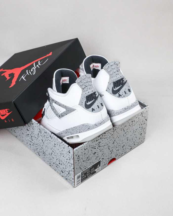 Air Jordan 4 Retro OG 'White Cement' 2025 (Ln5 A1)