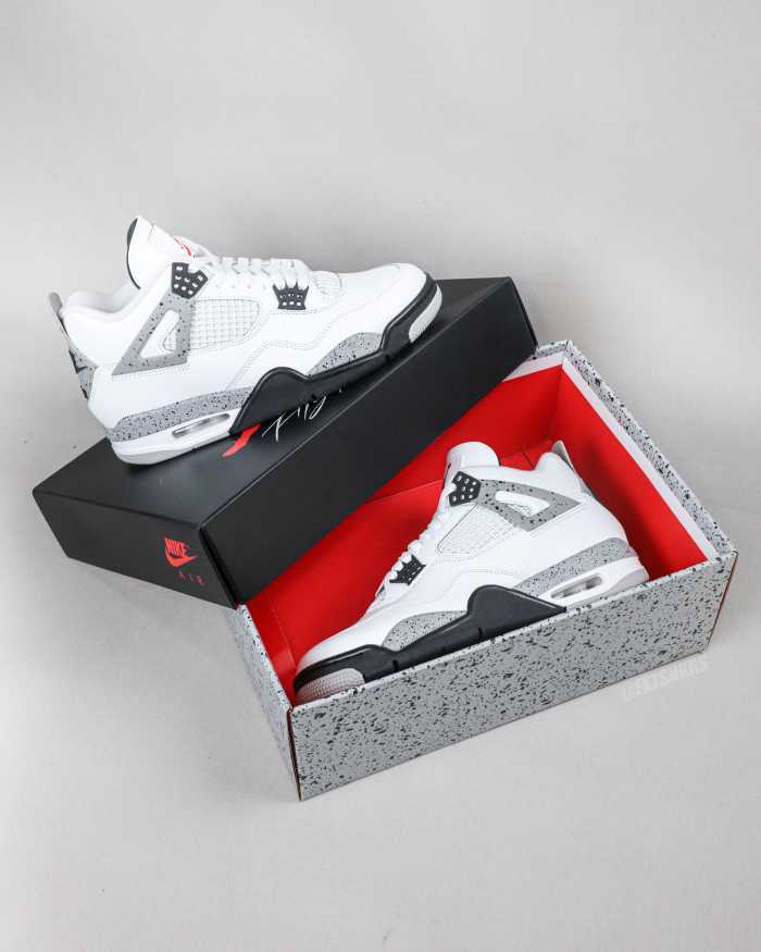 Air Jordan 4 Retro OG 'White Cement' 2025 (Ln5 A1)