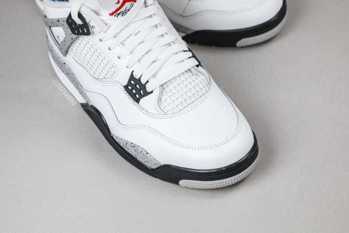 Air Jordan 4 Retro OG 'White Cement' 2025 (Ln5 A1)