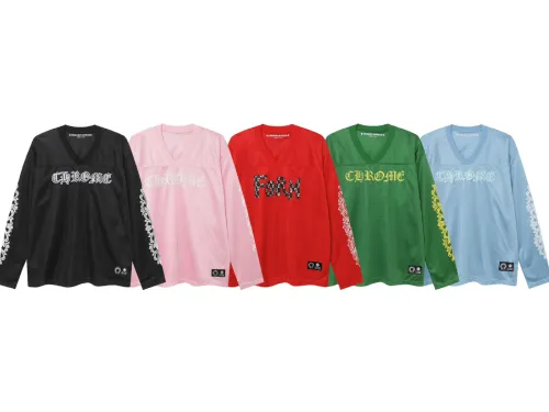 Chr0me Hearts Matty Boy Mesh Warm Up Long Sleeves Jersey