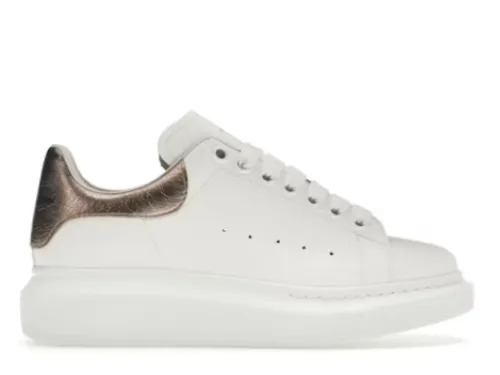 Alexande* McQuee* Oversized White Gold