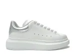 Alexande* McQuee* Oversized Sneaker 'Bleach White Silver'