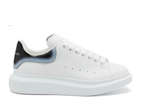 Alexande* McQuee* Oversized Sneaker White Black Fade