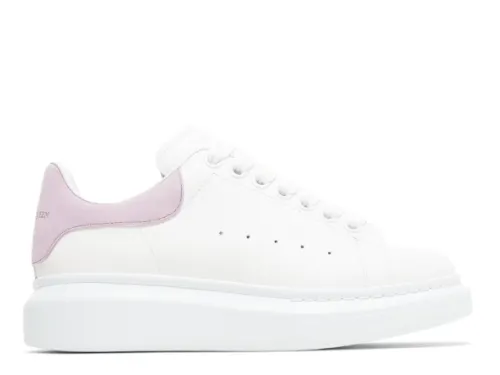 Alexande* McQuee* Oversized Sneaker White Lilac 香芋紫