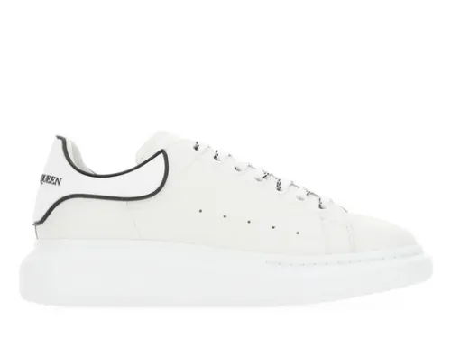 Alexande* McQuee* Oversized Sneaker White Black 3M