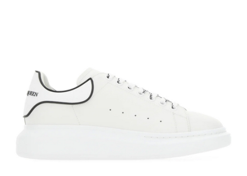 Alexande* McQuee* Oversized Sneaker White Black 3M