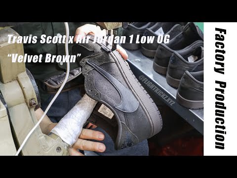 Travis Scott x Air Jordan 1 Low OG “Velvet Brown” (Ship From US,For US customers only ）