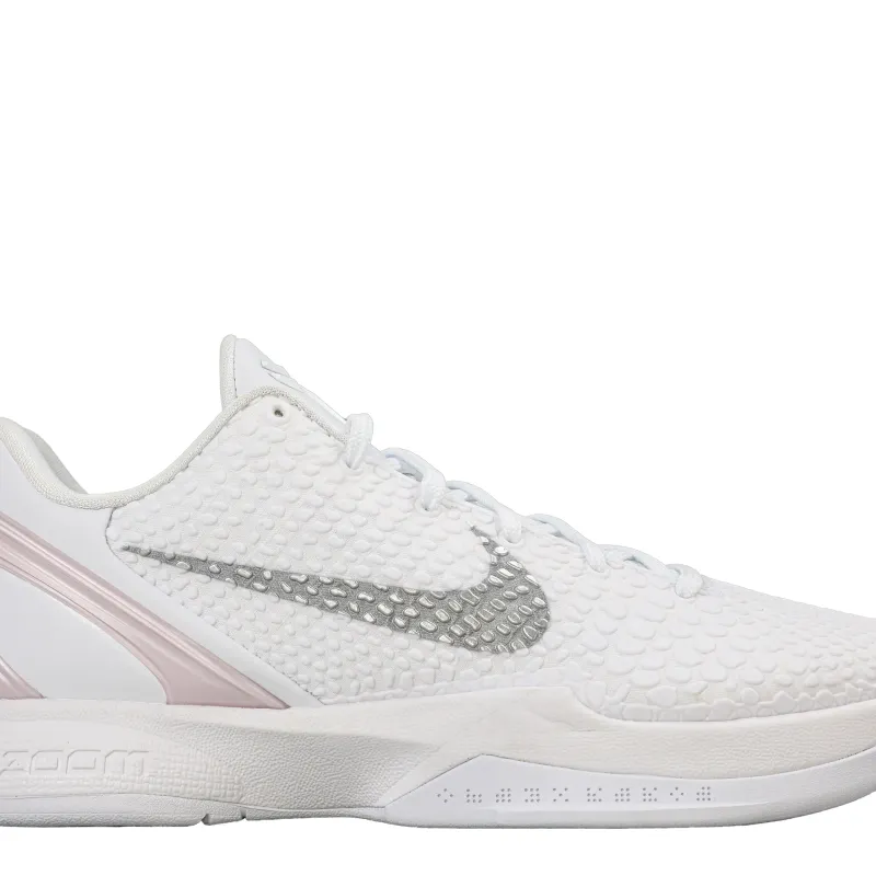Nike Kobe 6 Protro White Grey Sample(Ln5 A1)