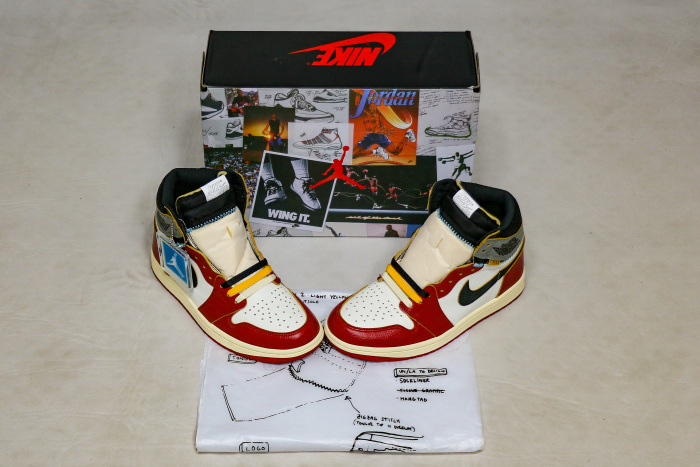 Jordan 1 Retro High OG SP Union LA Chicago Shadow  2025 (Ln5 A1)
