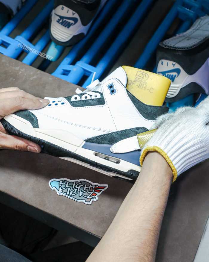 A Ma Maniére x Air Jordan 3 “Diffused Blue” （A1）