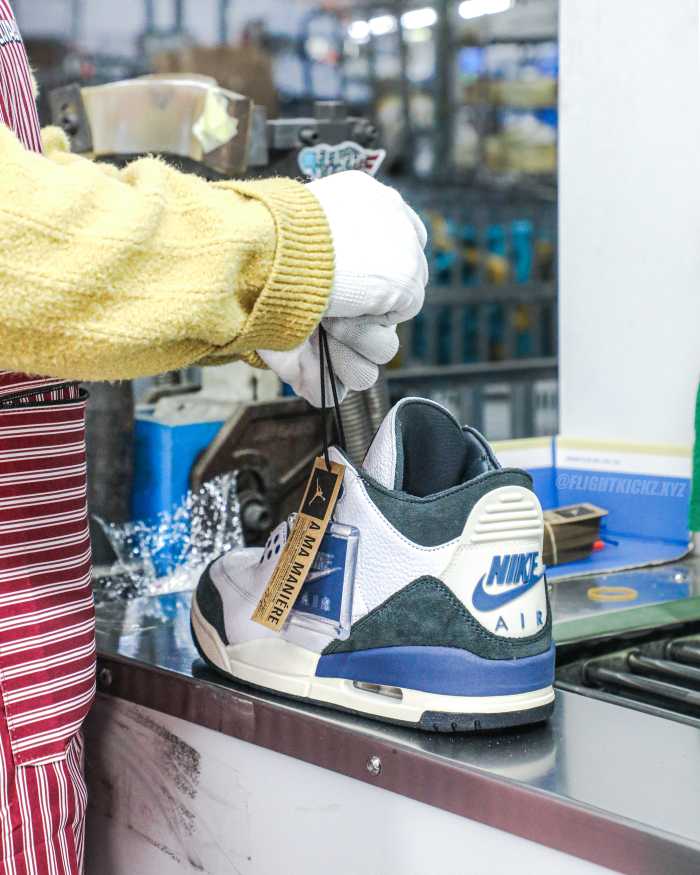 A Ma Maniére x Air Jordan 3 “Diffused Blue” （A1）