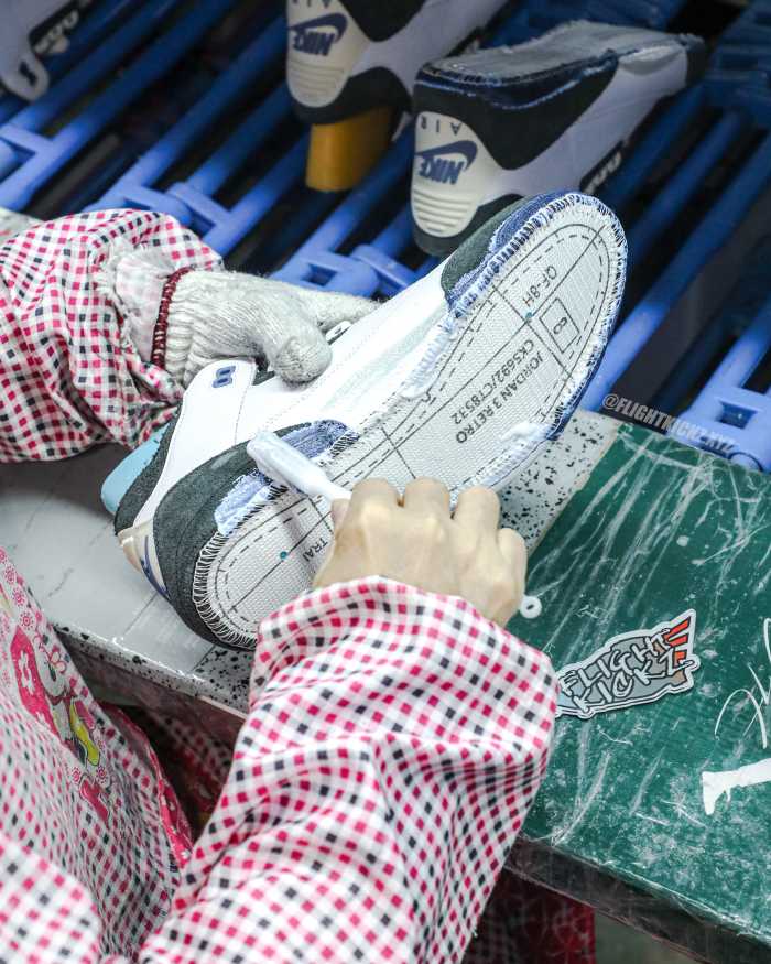 A Ma Maniére x Air Jordan 3 “Diffused Blue” （A1）