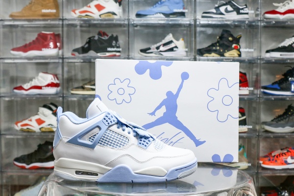 Air Jordan 4 “Forget Me Not / Aluminum”  WMNs（A1）