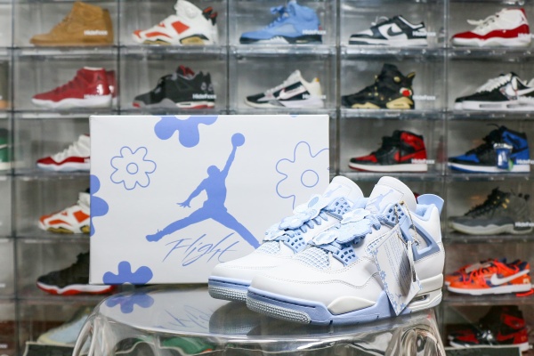 Air Jordan 4 “Forget Me Not / Aluminum”  WMNs（A1）