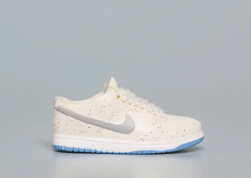 Mini Sneaker Nike Dunk Low 'White Light Armory Blue' 3D keychain