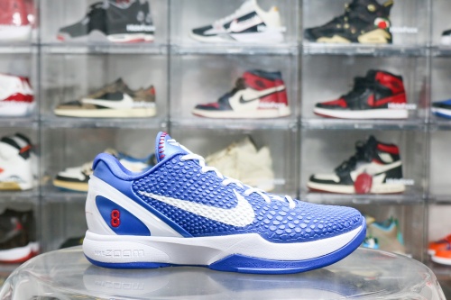 Zoom Kobe 6 Protro Dodgers White Heel PE 2025