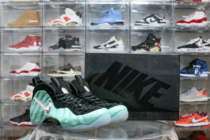 Nike Air Foamposite Pro Island Green 2017 ( A1)