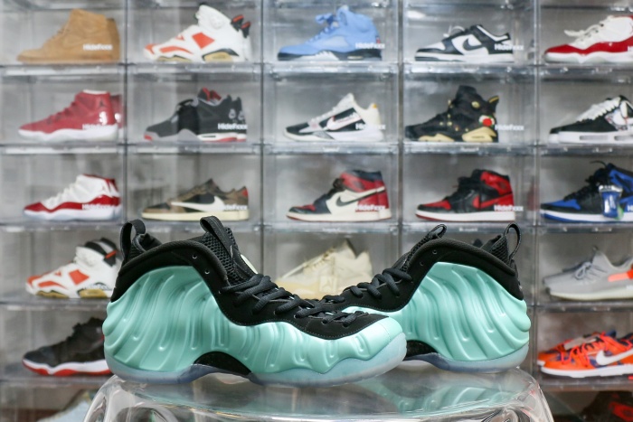 Nike Air Foamposite Pro Island Green 2017 ( A1)