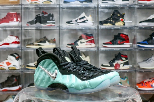 Nike Air Foamposite Pro Island Green 2017 ( A1)
