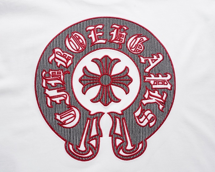 Chrome Hearts T-Shirt 2025 Appliqué heavy embroidery Tee